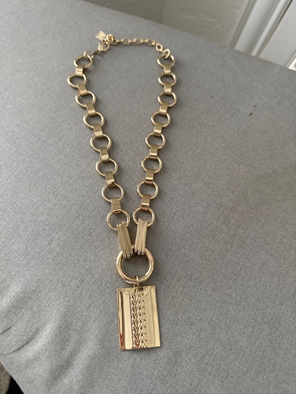 DANNIJO gold Elisa necklace by Rachel Zoe